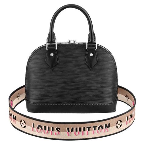 alma in epi leather louis vuitton|Louis Vuitton Alma bb black.